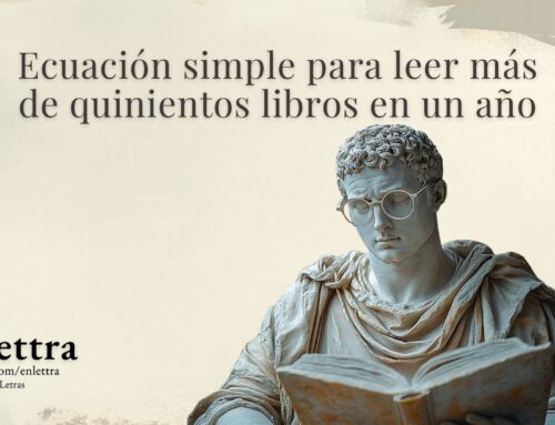 Ecuación simple para leer más de quinientos libros en un año